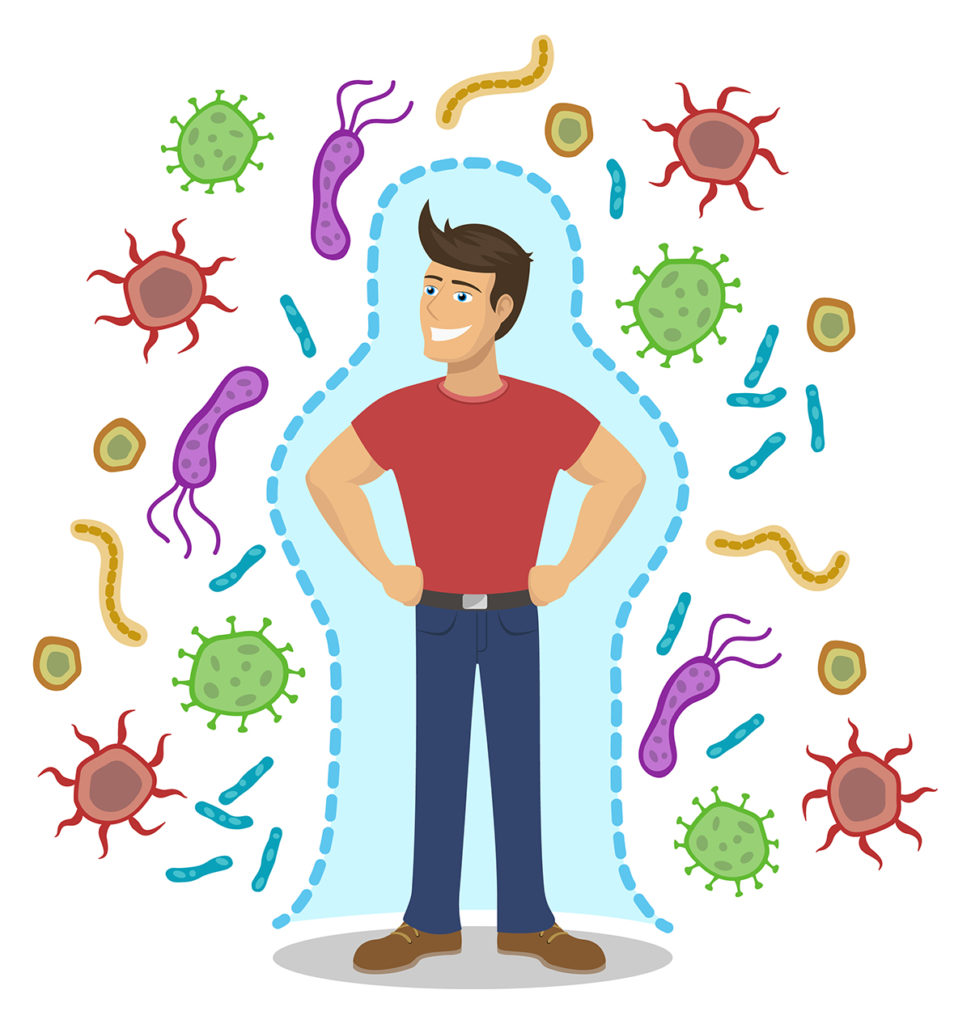 Gesunder Mensche, starkes Immunsystem - Bild: SquishyDoom|Shutterstock.com