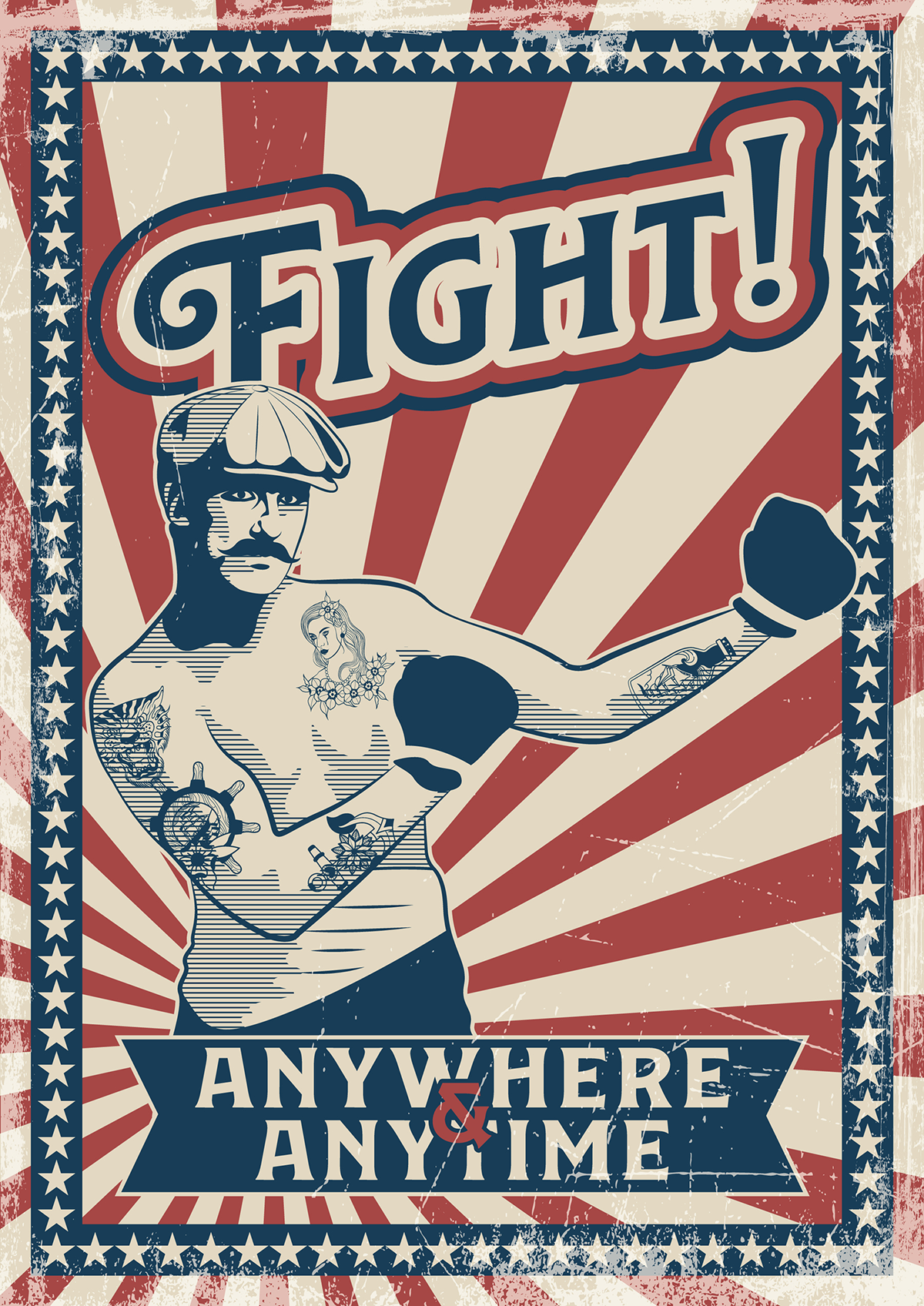 Fight - Anywhere - Anytime - Bild: svekloid|Shutterstock.com